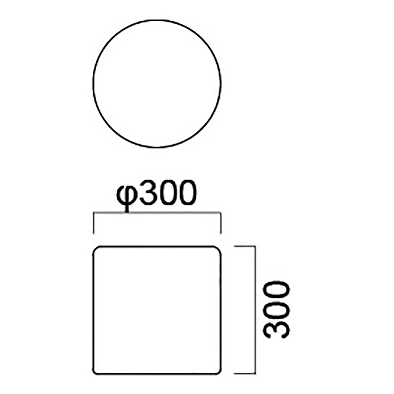 ピキA クッション(丸) _図面