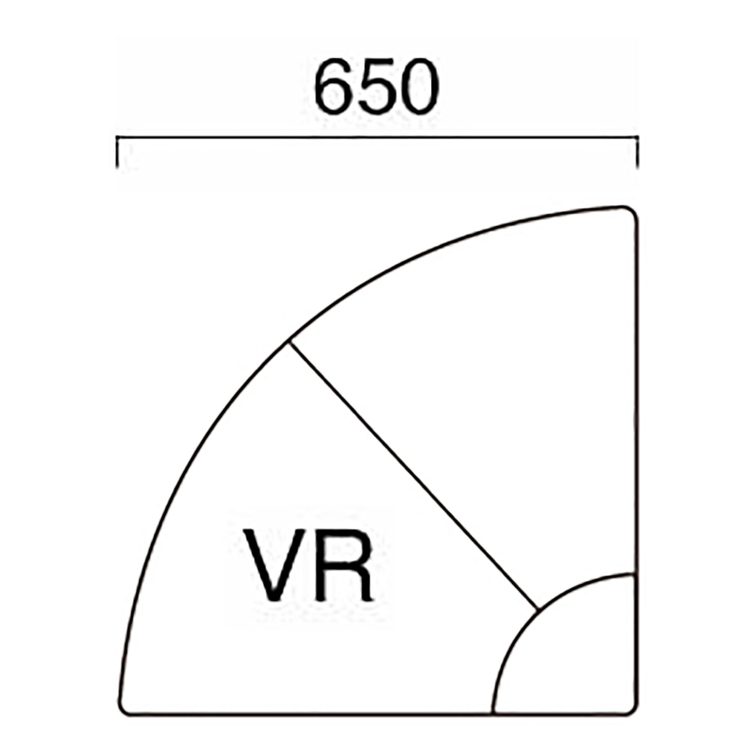 エニティVR 外コーナー _図面
