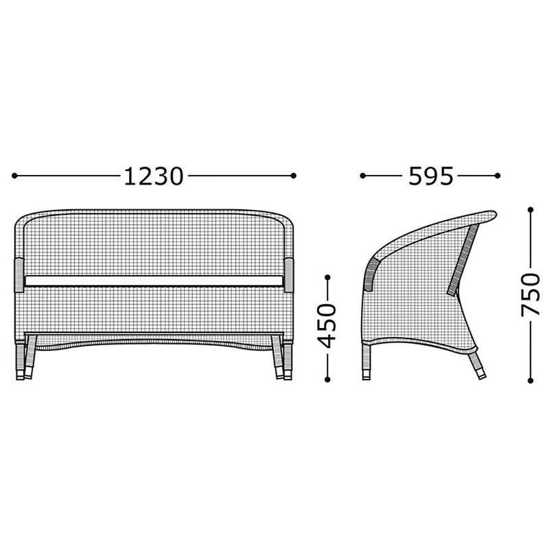 ミロス2S(屋外対応別張品) _図面
