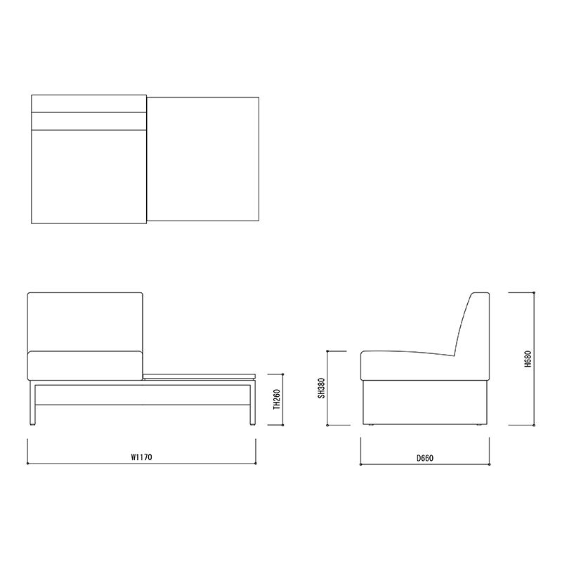 バラスト 左テーブル M _図面