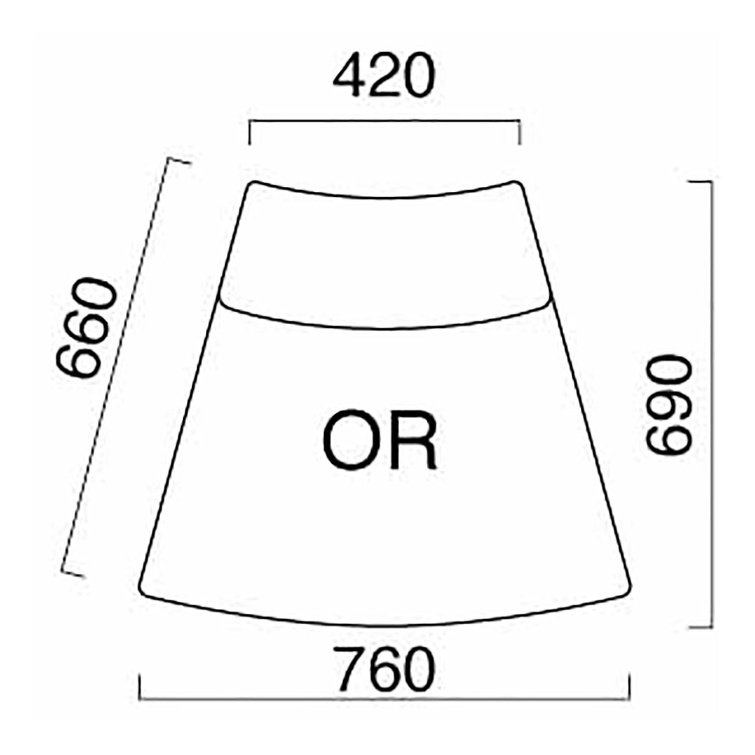 アトースOR 扇外コーナー(30°) プラレッグ仕様PS9151 _図面