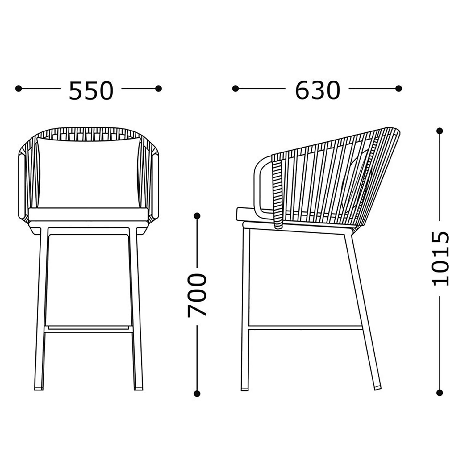 スティングルS(屋外対応別張品)図面