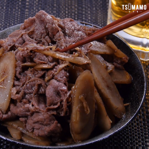 牛肉とごぼうのしぐれ煮