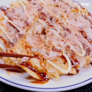 もやしでズボラお好み焼き