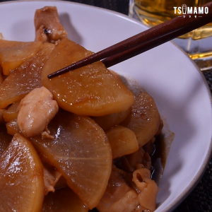鶏肉と大根の味噌煮