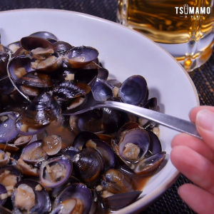 しじみの紹興酒炒め