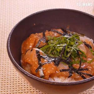 簡単ごまダレ鯛茶漬け