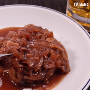 鶏もも肉のたっぷり赤ワイン煮