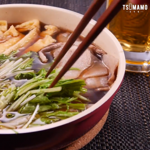 豚肉と水菜のはりはり鍋