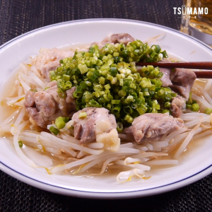 鶏もやし酒蒸し