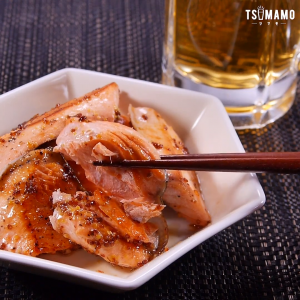 鮭のハニーマスタード焼き