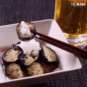 茄子の揚げびたしのレシピ