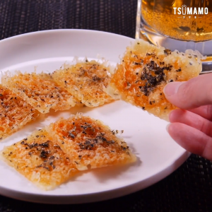 簡単チーズ煎餅のレシピ