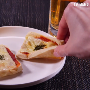 高野豆腐ピザ