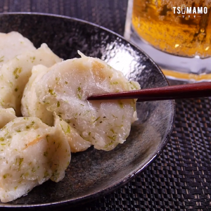 かまぼこチーズの磯部揚げ風
