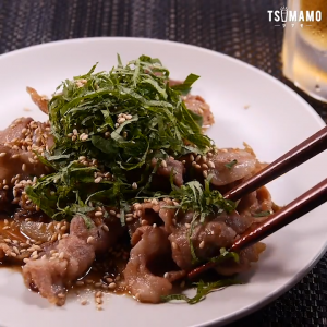 豚肉のみょうが炒め