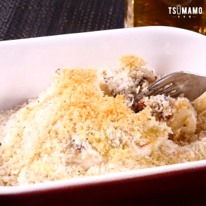 カマンベールのアンチョビ焼き