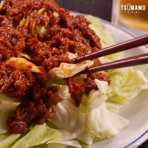 ピリ辛肉みそキャベツ