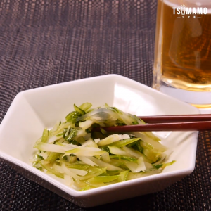 セロリの塩きんぴら