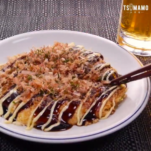 豆腐入りお好み焼き
