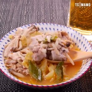 ピリ辛味噌バター鍋