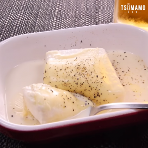 チーズ豆乳湯豆腐