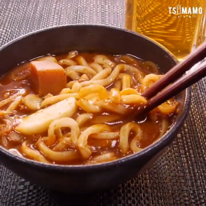 即席カレーうどん