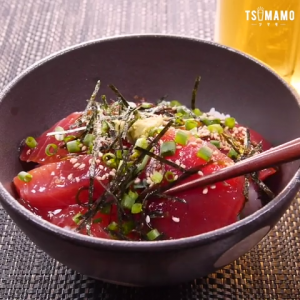 簡単マグロ漬け丼