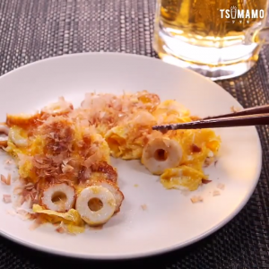 ちくわの卵炒め