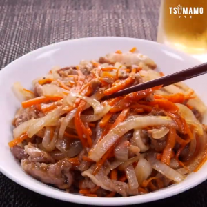 豚バタポン酢焼き