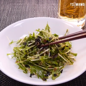 やみつき水菜サラダ