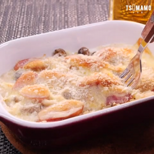 うどんグラタン