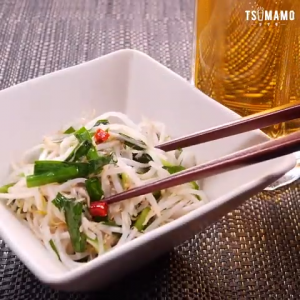 簡単もやしナムル