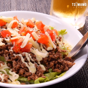 焼肉のタレでタコライス