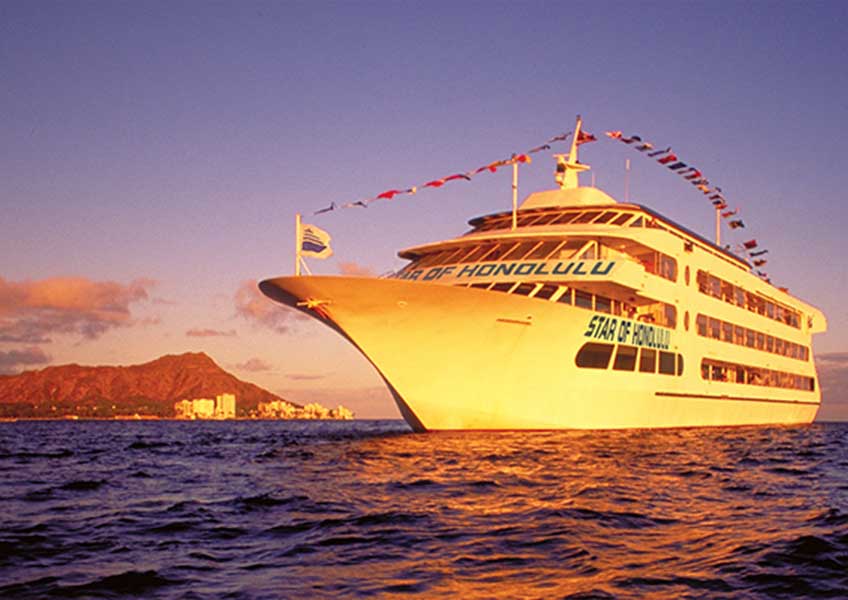 스타오브호놀룰루 디너크루즈 - 퍼시픽 스타 (뷔페식)(4인이상그룹할인&기념핀뱃지증정이벤트)