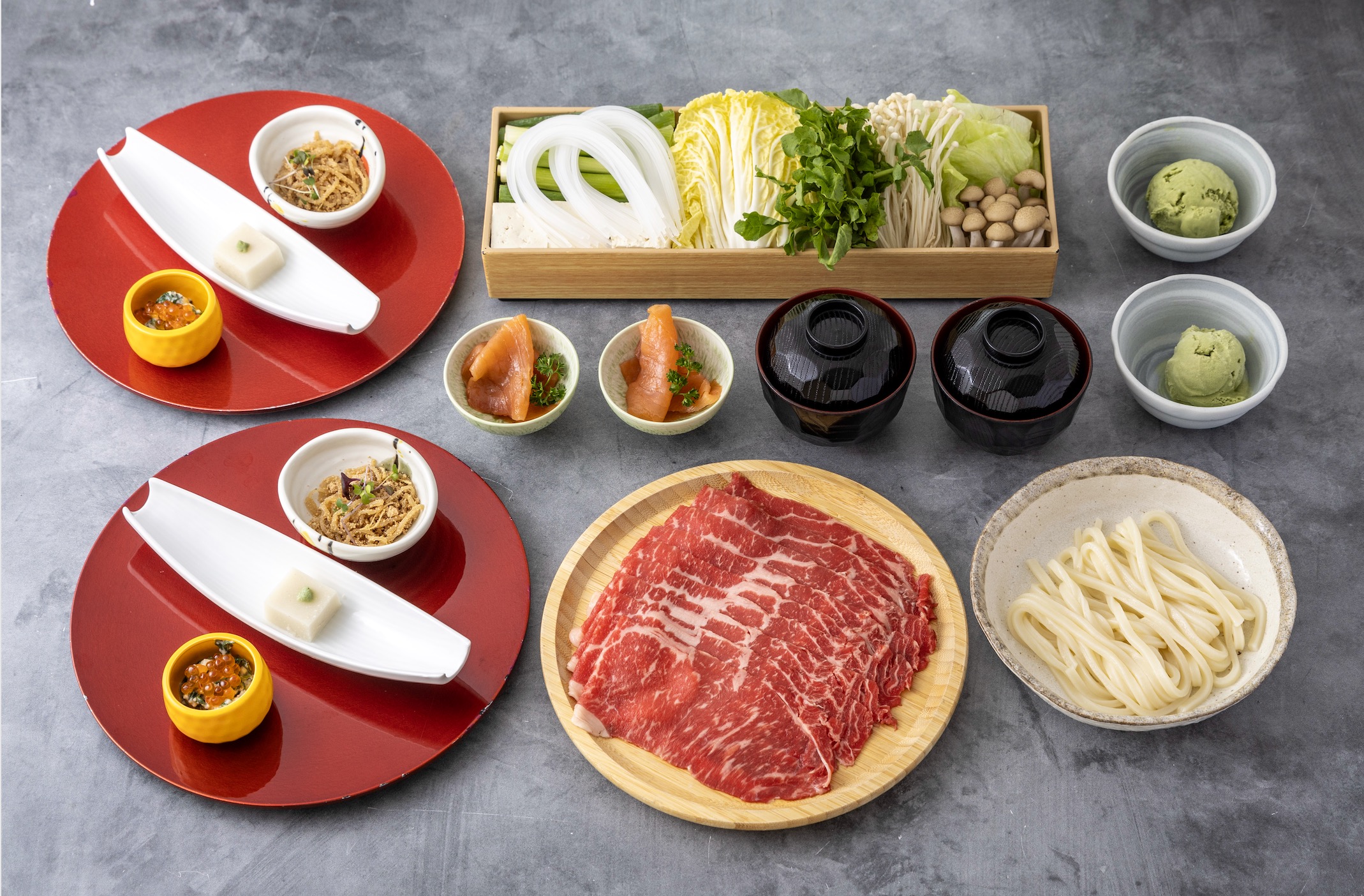 レストンサントリー  しゃぶしゃぶディナーコース