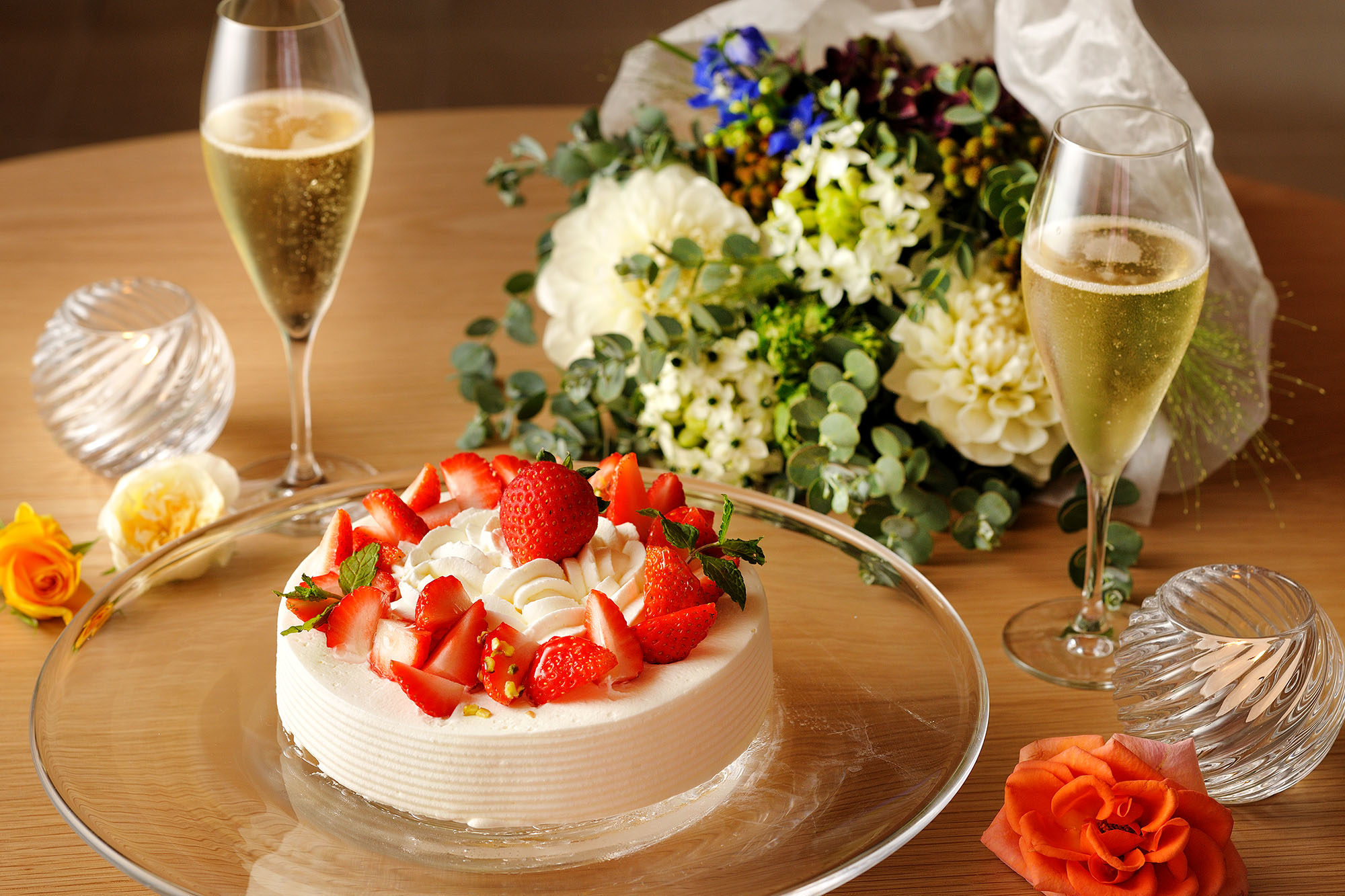 リゾナーレ那須 記念日にケーキやフラワーで想いを伝える 公式 星野リゾート リゾナーレ那須 童心に帰る 高原のアグリツーリズモリゾート
