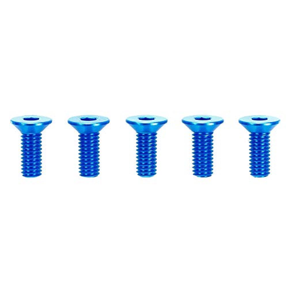 Tamiya TRF Series No.230 3 × 8mm high-grade aluminum hexagonal countersunk screw (Blue five) RC Parts 42330