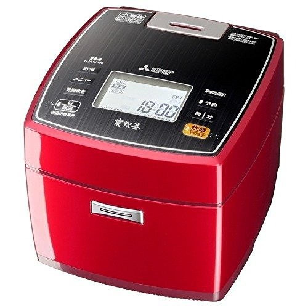 Mitsubishi Electric IH rice cookers Bincho Sumisumi 炊釜 5.5 Go cook ruby red NJ-VX106-R