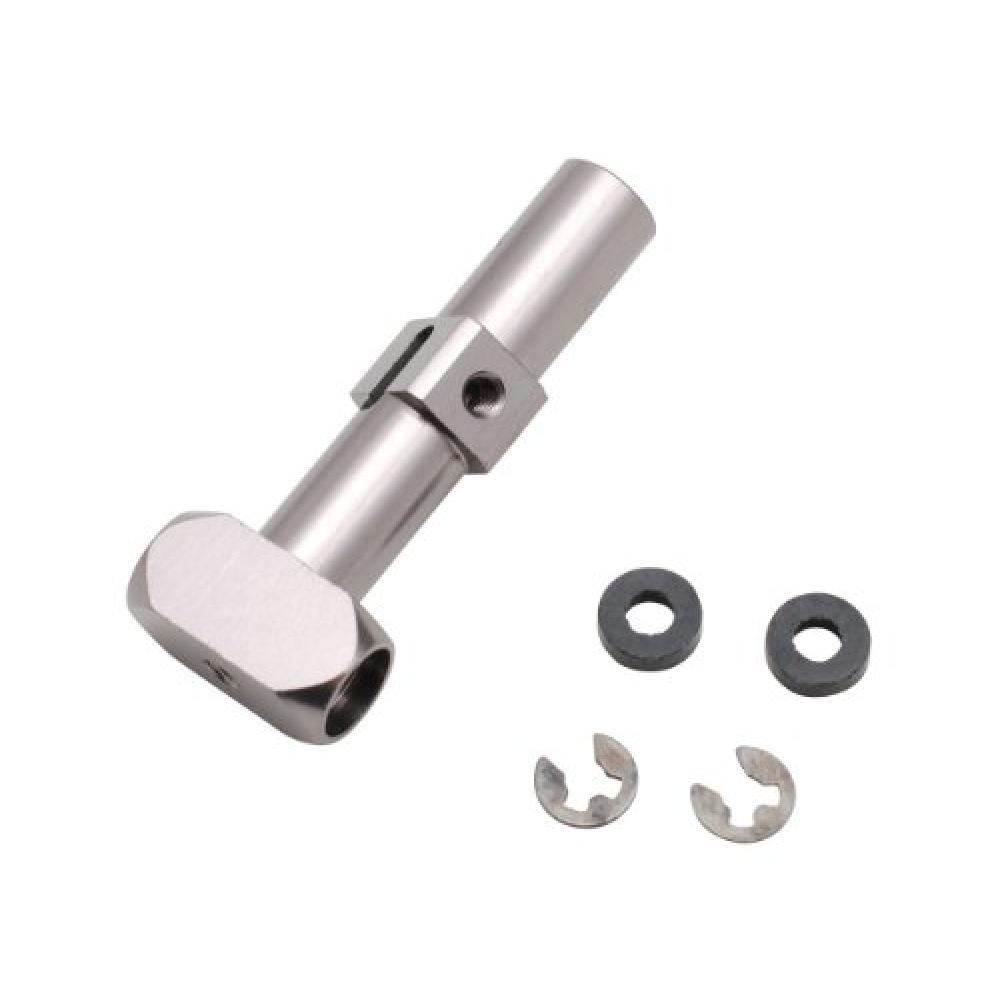 High-Tech aluminum rotor head black for Nine Eagles SoloPro228 NE402228004A