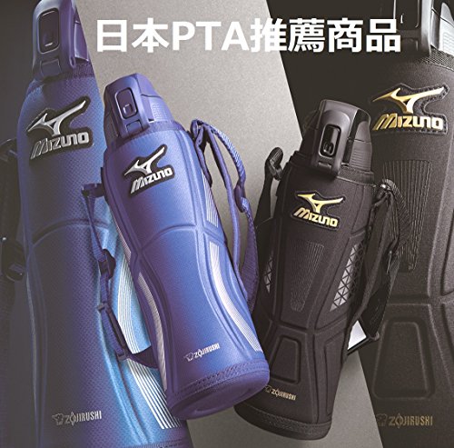 Zojirushi Zojirushi Zojirushi Mizuno Water Bottle Stainless Steel Cool Sports Bottle Direct Drink 1 5l One Touch Open Type Blue Sd Fx15 Want Jp