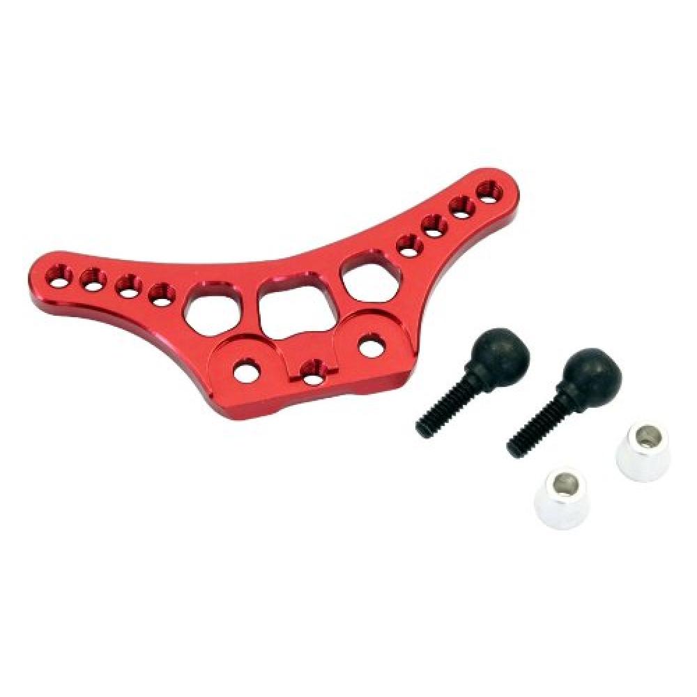 Kyosho aluminum front damper stay (red) parts for RC MBW015R