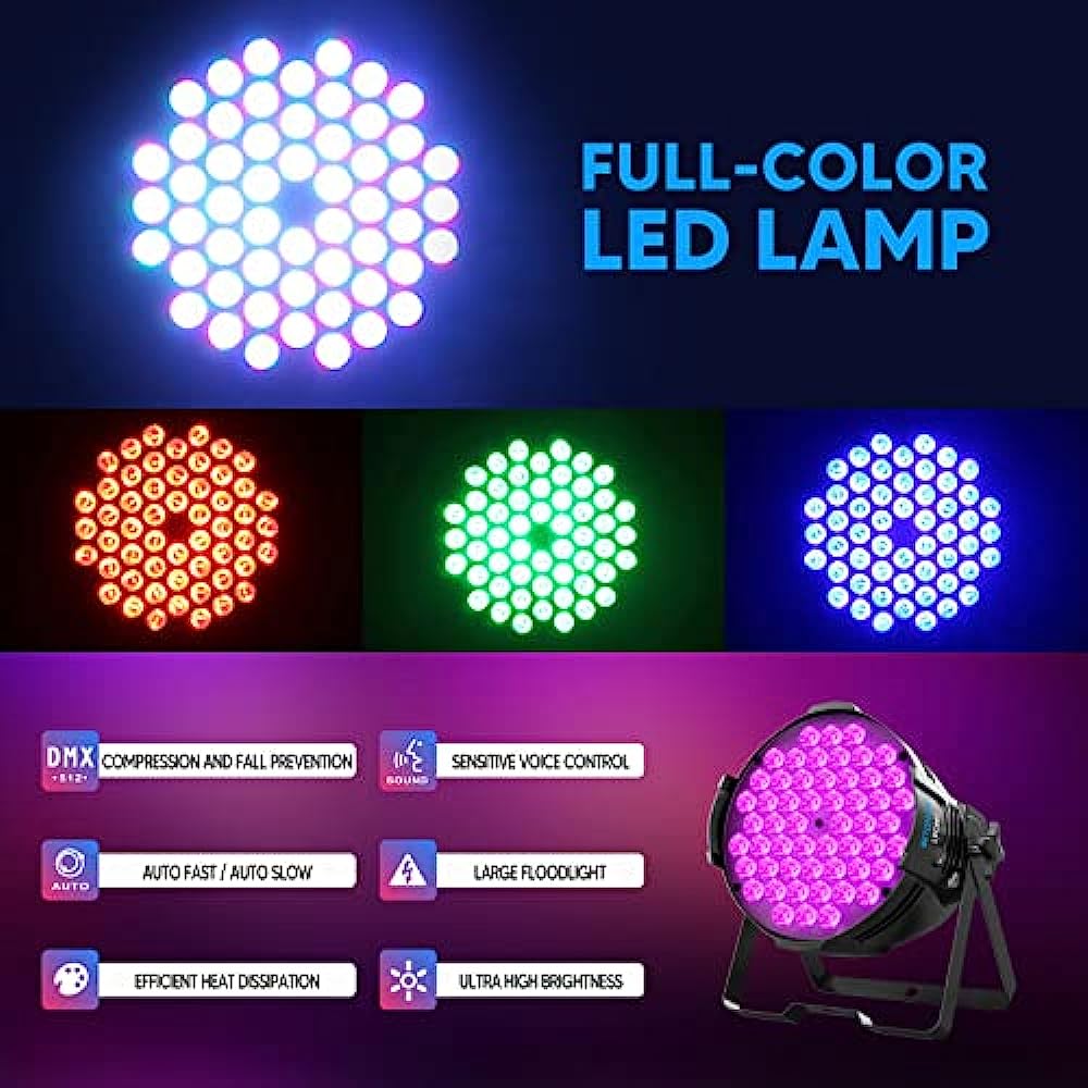 Betopper BETOPPER Stage Light Stage Lighting LED rotating RGB DMX 512