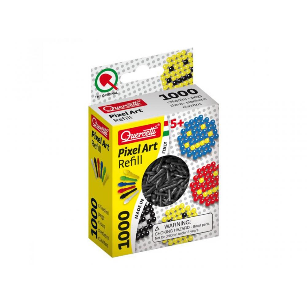 High Tech Querchetti Pixel Photo Art Spare Pin Black 1000 pieces P2478