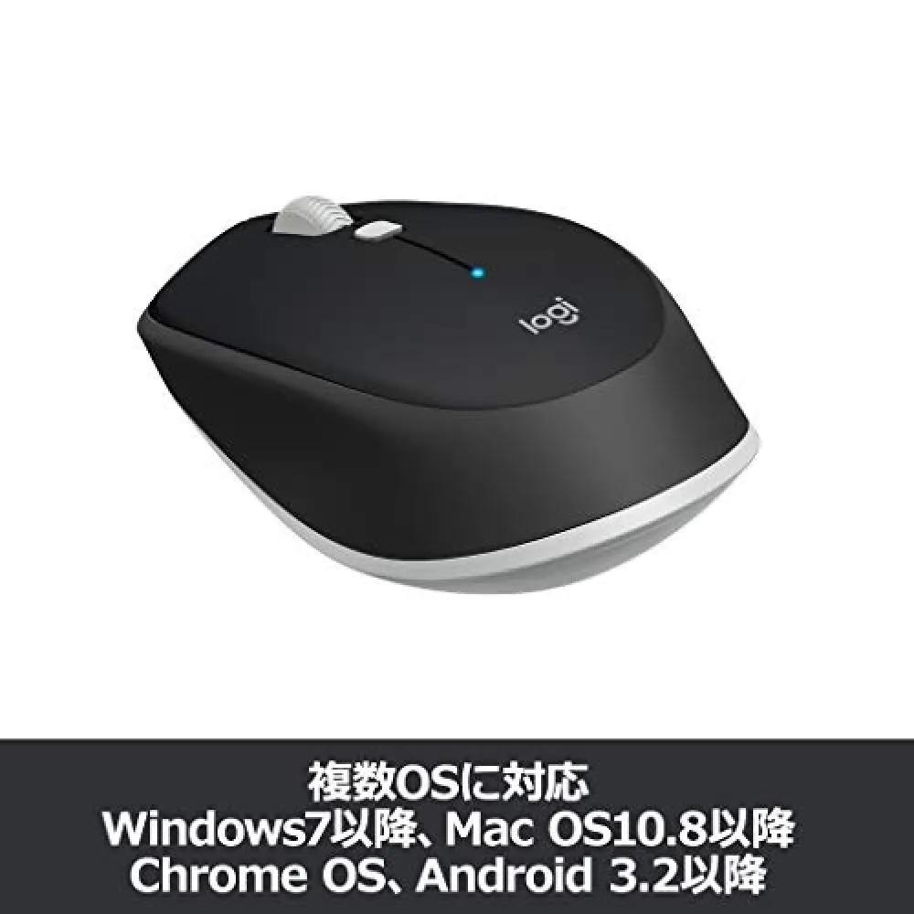 Logicool Logitech M337bk Wireless Mouse Wireless Bluetooth 6 Button Windows Mac Android Chrome Mouse M337 Black Want Jp
