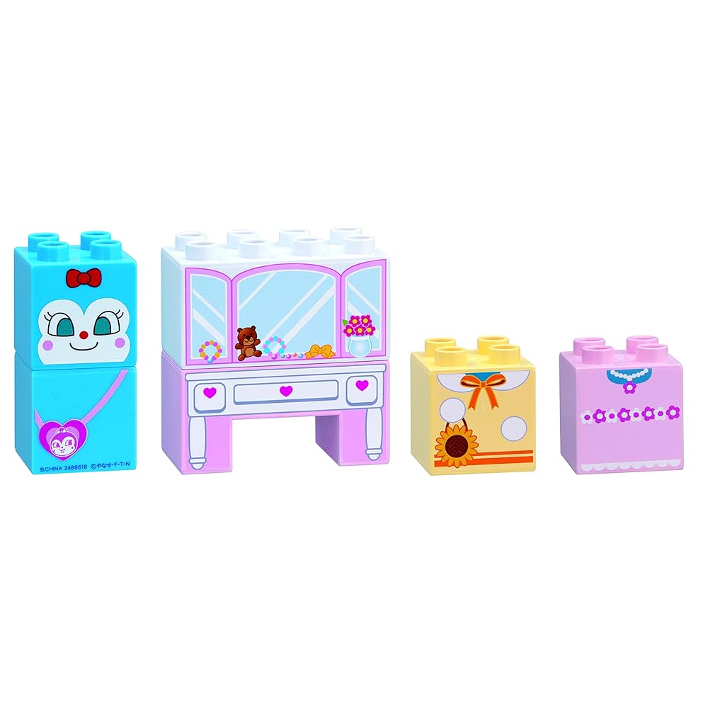BlockLabo block lab for the first time block set fashionable dresser and Guqin chan block
