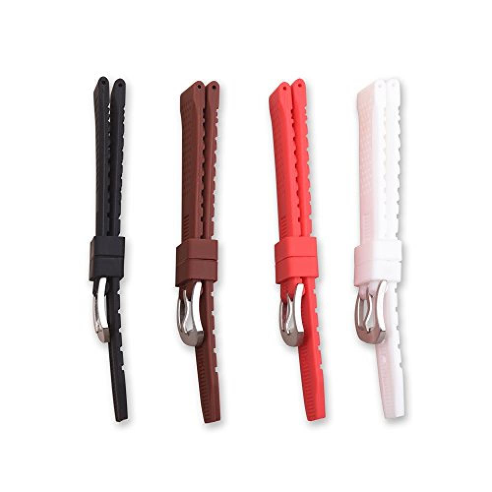 Autulet Green Fashion Silicon Watch Bracelet 16mm Soft Rubber Diver