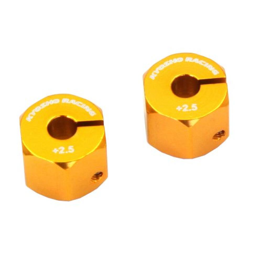 Kyosho aluminum wheel hub (2pcs / EZ Series / offset 2.5) parts for RC EZW016-25