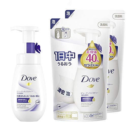 dove facial cleansing mousse