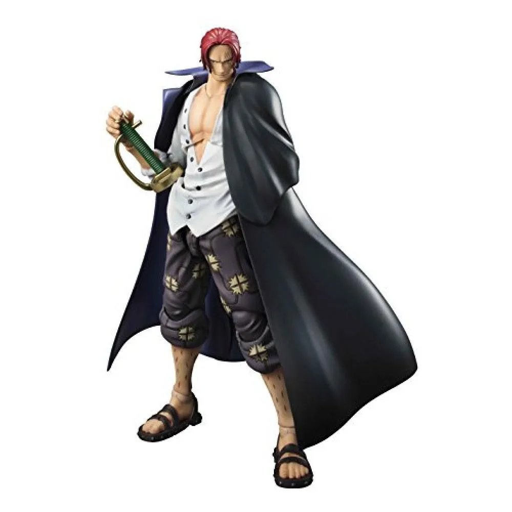 Megahouse Variable Action Heroes One Piece Red Hair Shanks First Press Award About 190mm Pvc Abs Pom Painted Action Figure Want Jp